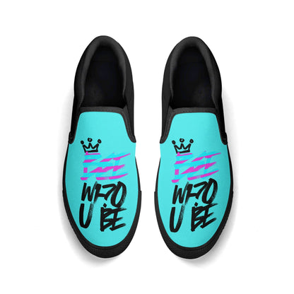 Bee Who U Bee Mens Rubber Slip On Shoes