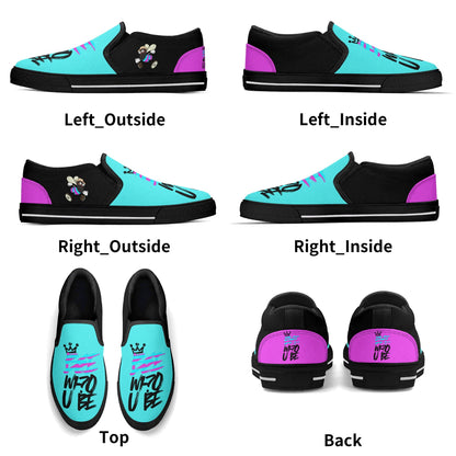 Bee Who U Bee Mens Rubber Slip On Shoes