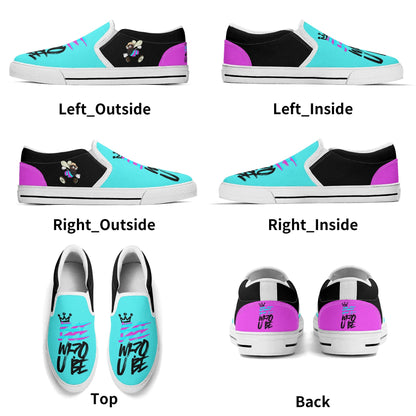 Bee Who U Bee Mens Rubber Slip On Shoes