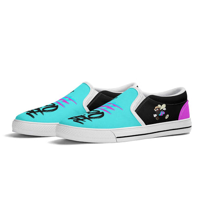 Bee Who U Bee Mens Rubber Slip On Shoes