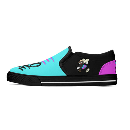 Bee Who U Bee Mens Rubber Slip On Shoes