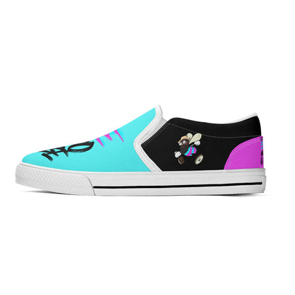 Bee Who U Bee Mens Rubber Slip On Shoes