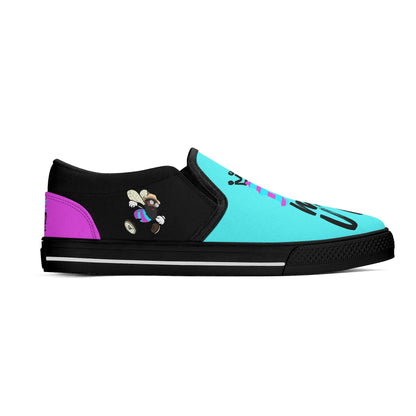 Bee Who U Bee Mens Rubber Slip On Shoes