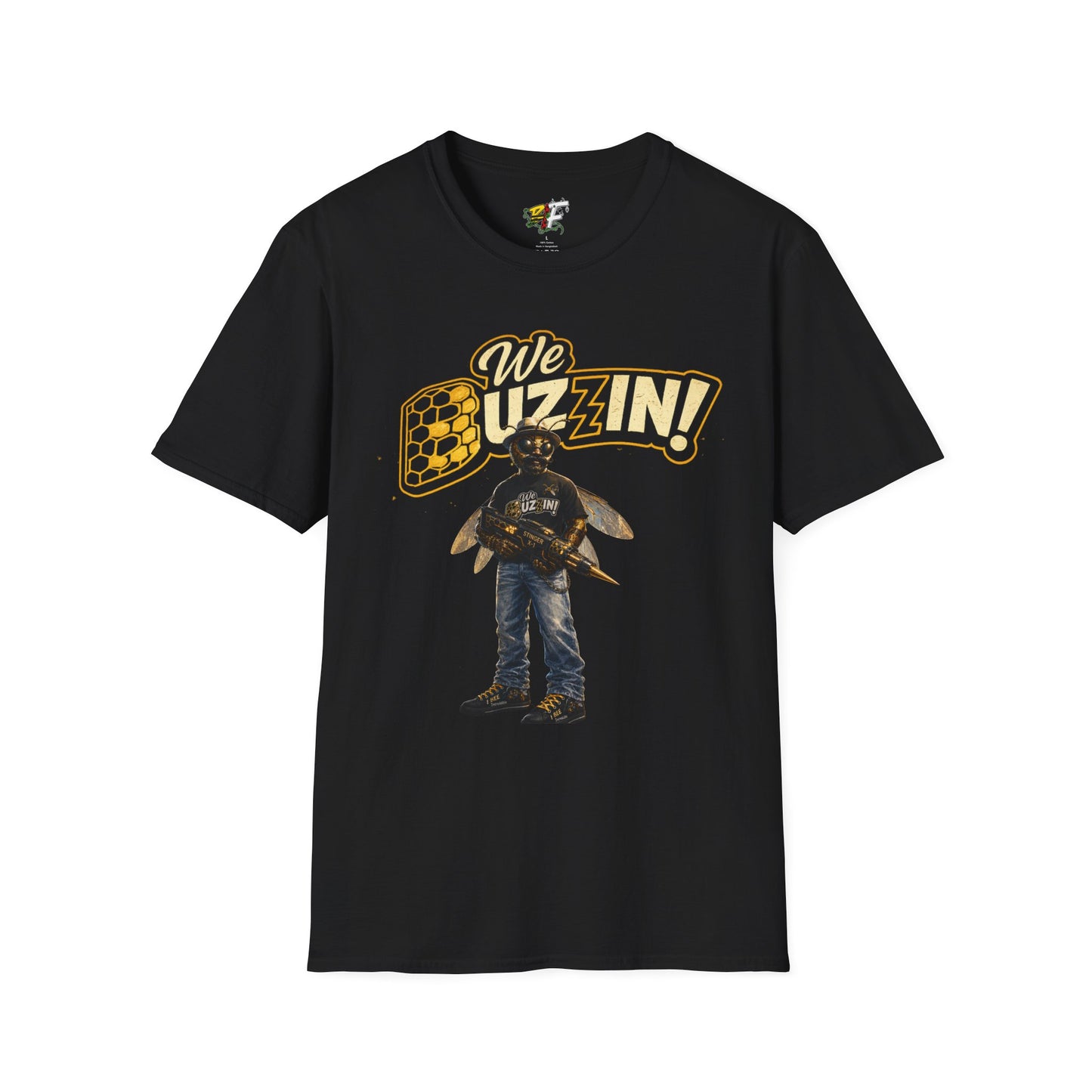 We Buzzin I Bee Orgin— Retro Graphic T-Shirt