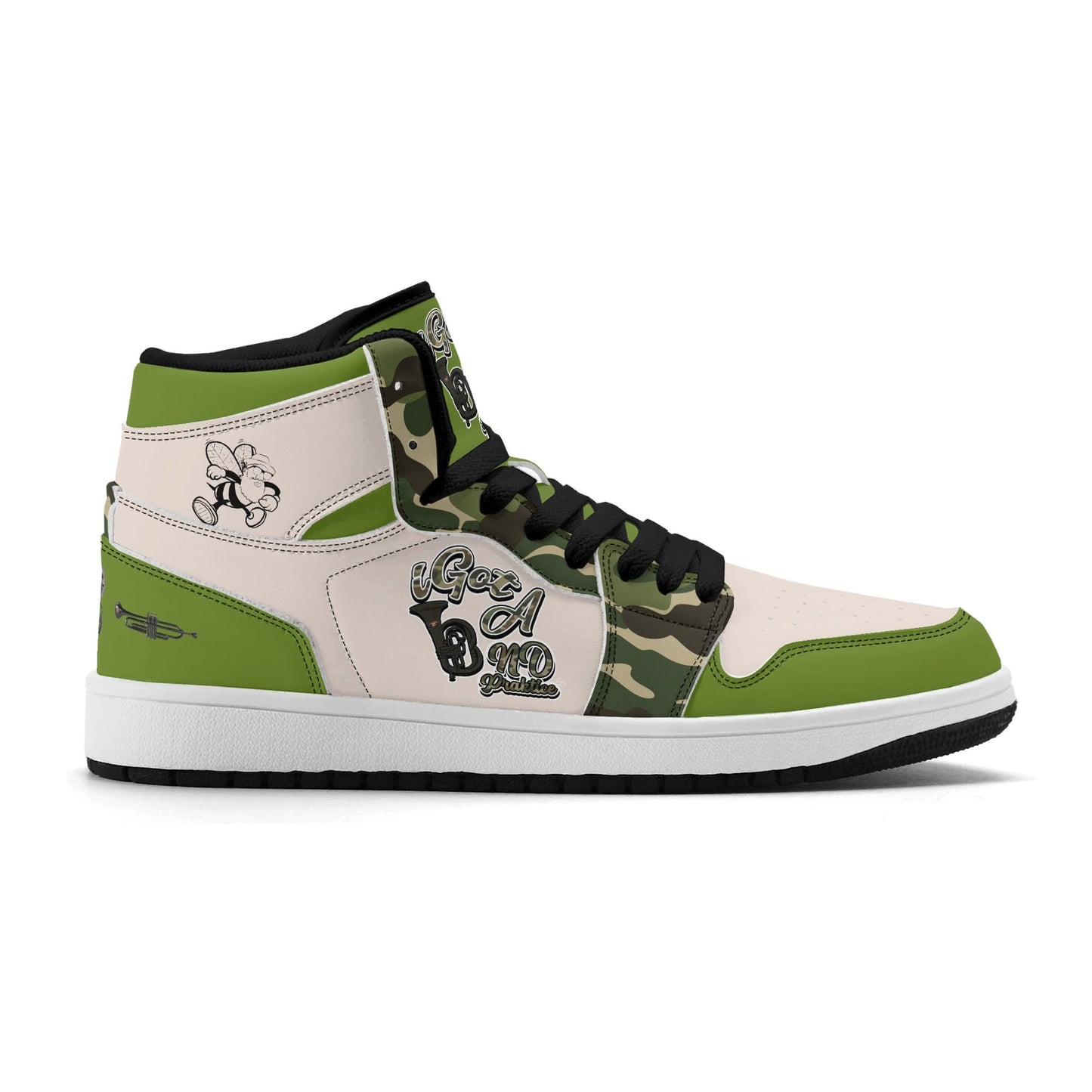 iGot Band Praktice Mens High Top Sneakers-V2