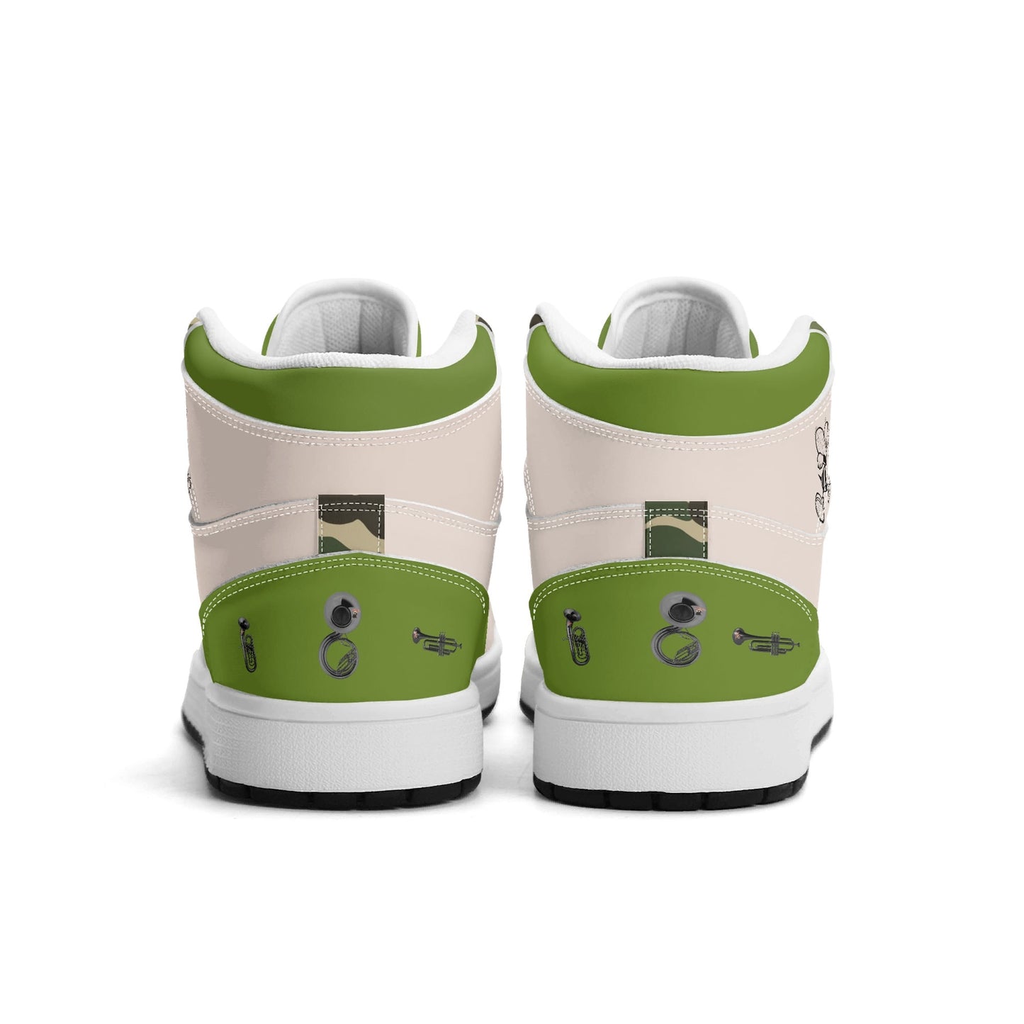 iGot Band Praktice Mens High Top Sneakers-V2