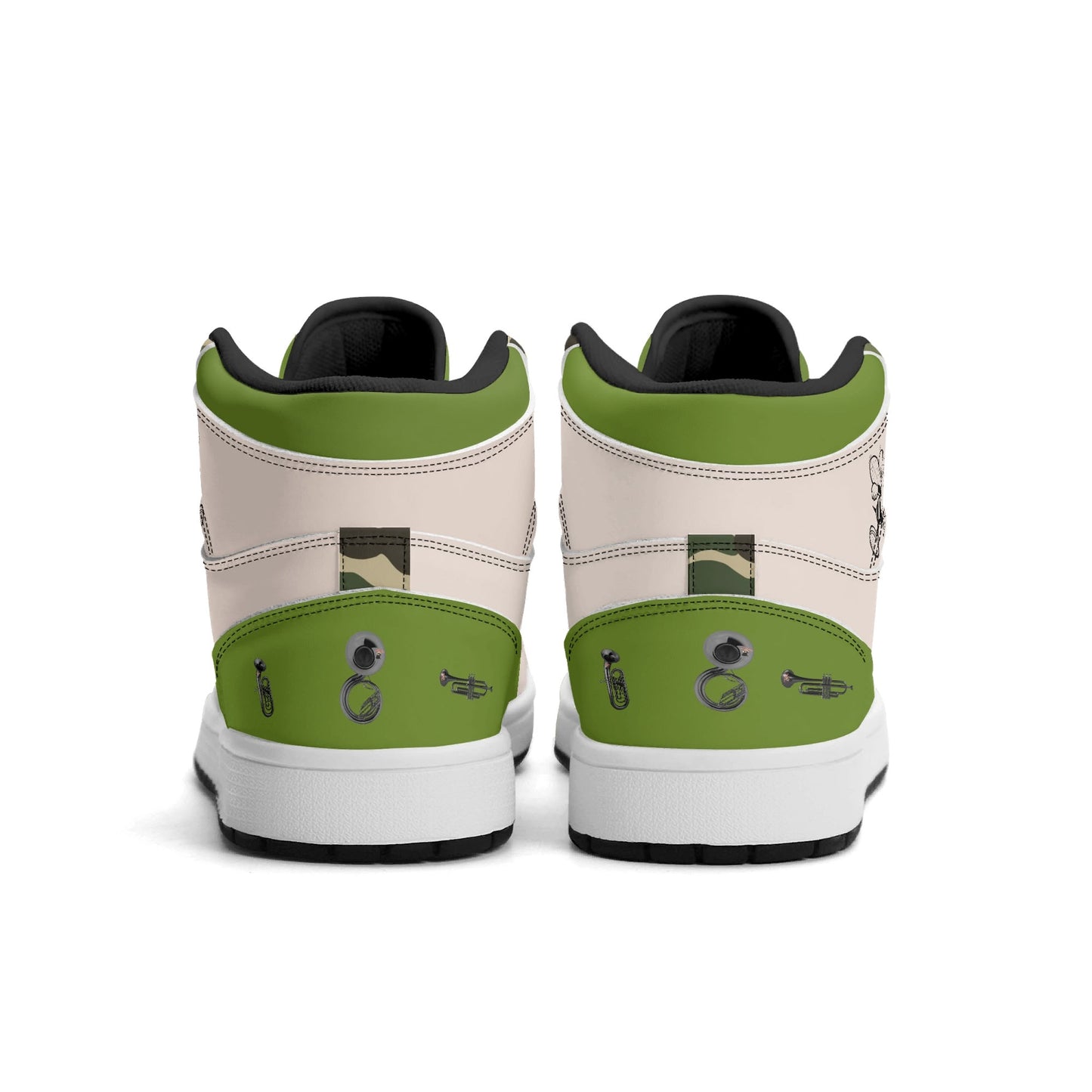 iGot Band Praktice Mens High Top Sneakers-V2