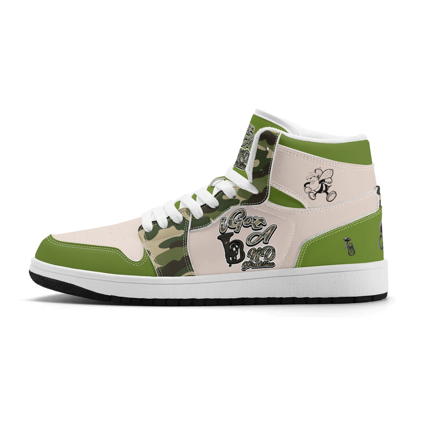 iGot Band Praktice Mens High Top Sneakers-V2