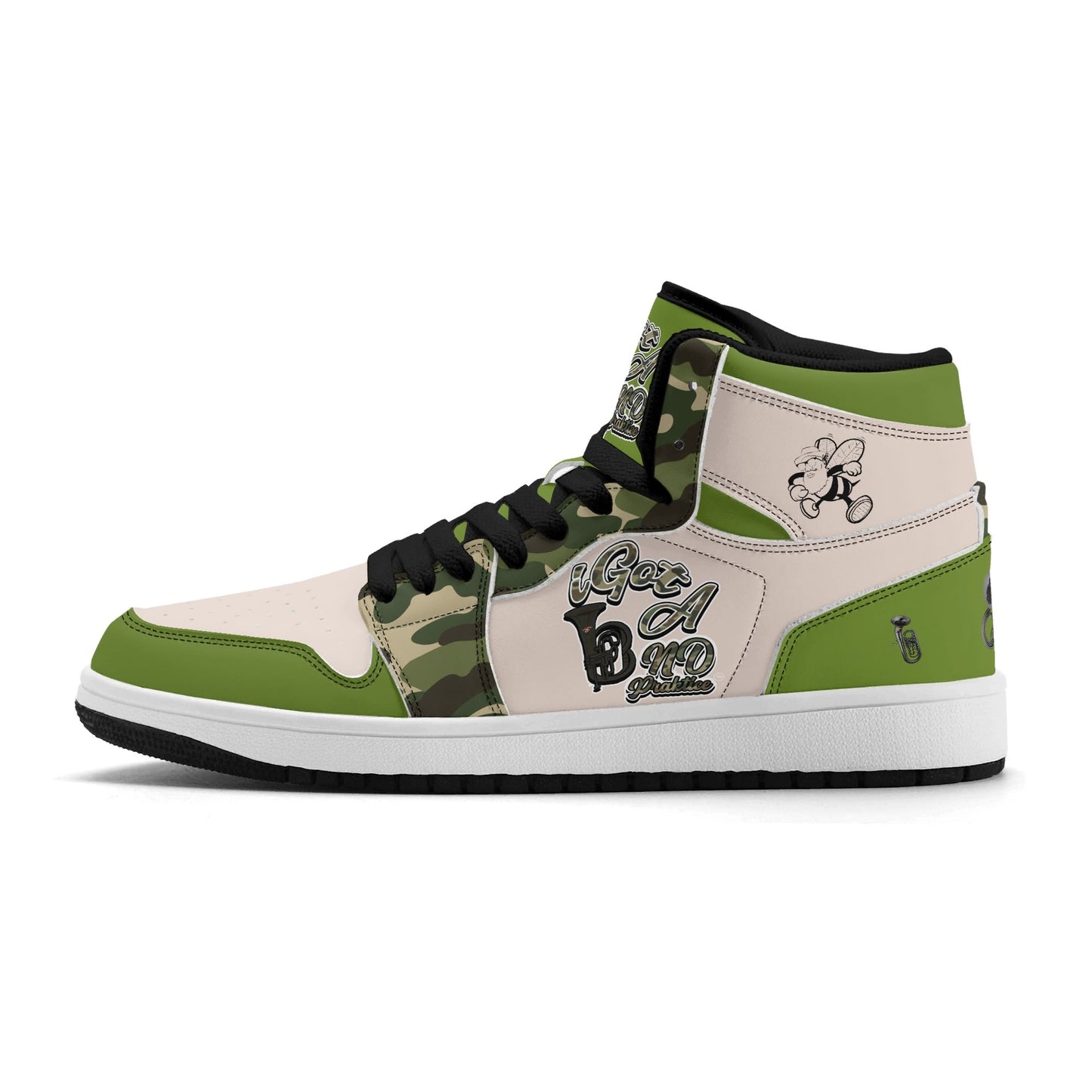 iGot Band Praktice Mens High Top Sneakers-V2