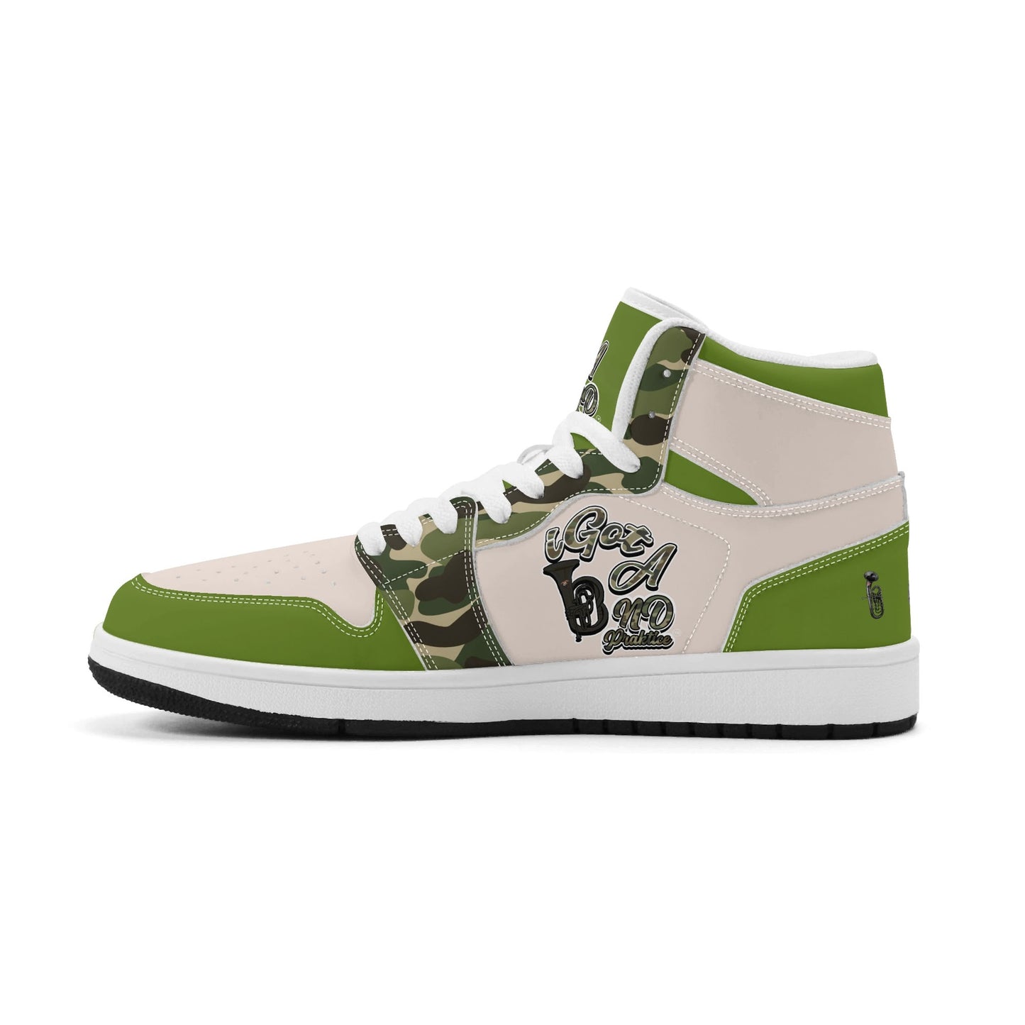 iGot Band Praktice Mens High Top Sneakers-V2