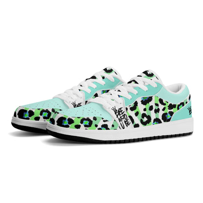 Bee Who U Be Womens Premium PU Leather Low Top Sneakers-V2