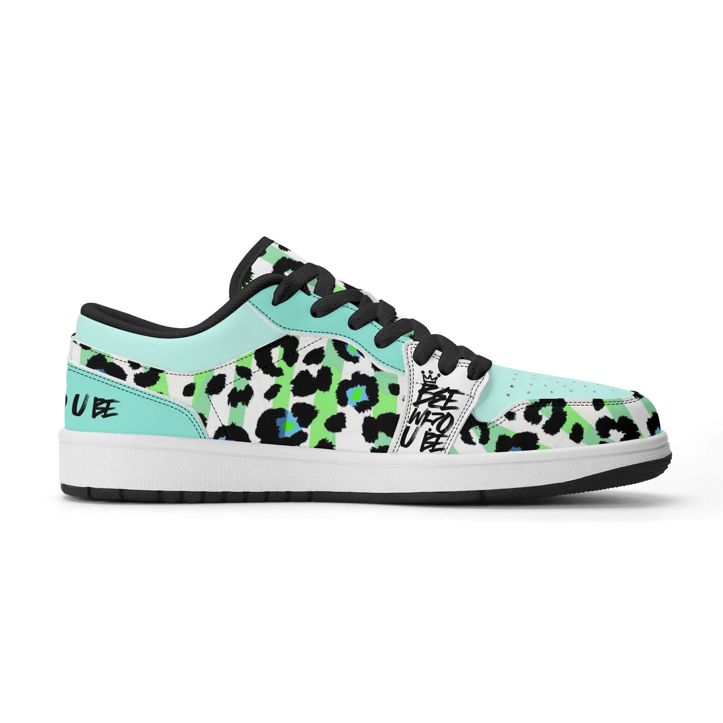 Bee Who U Be Womens Premium PU Leather Low Top Sneakers-V2