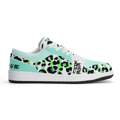 Bee Who U Be Womens Premium PU Leather Low Top Sneakers-V2