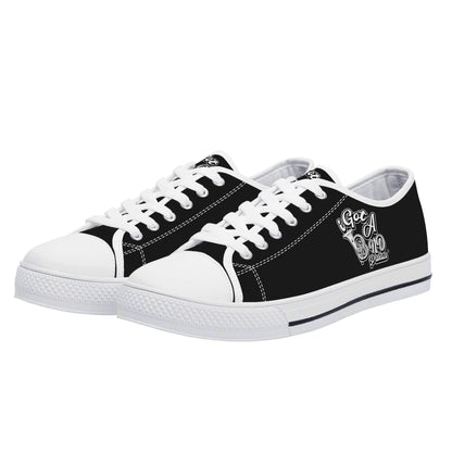 iGot Band Praktice Womens Low Top Canvas Shoes - Customized Tongue