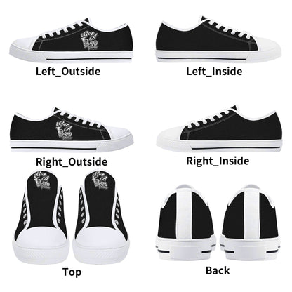 iGot Band Praktice Womens Low Top Canvas Shoes - Customized Tongue