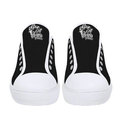 iGot Band Praktice Womens Low Top Canvas Shoes - Customized Tongue