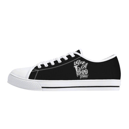 iGot Band Praktice Womens Low Top Canvas Shoes - Customized Tongue