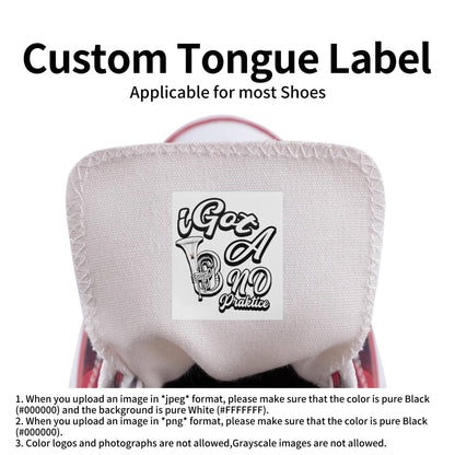 IiGot Band Praktice Mens High Top Canvas Shoes - Customized Tongue