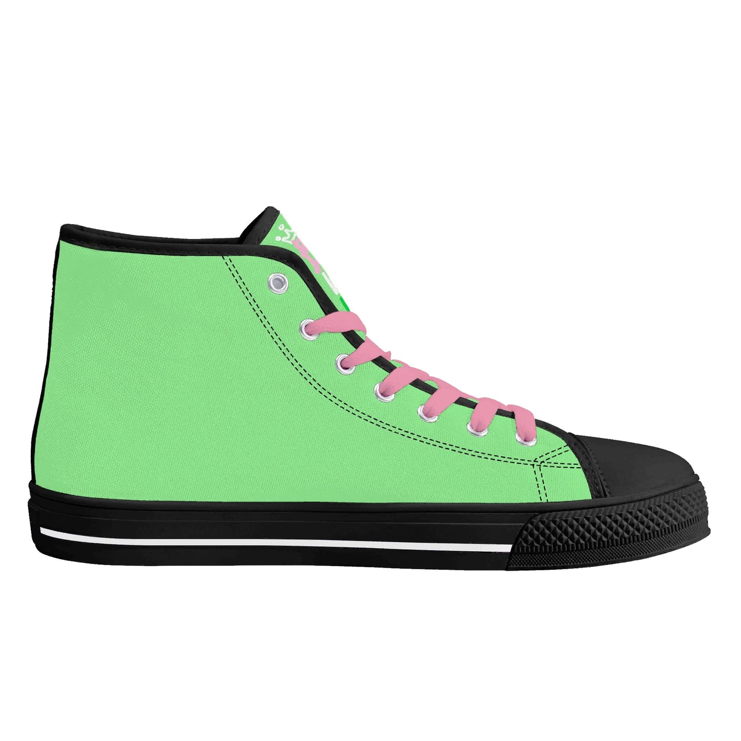 Bee Who U Be womens high top canvas sneakers