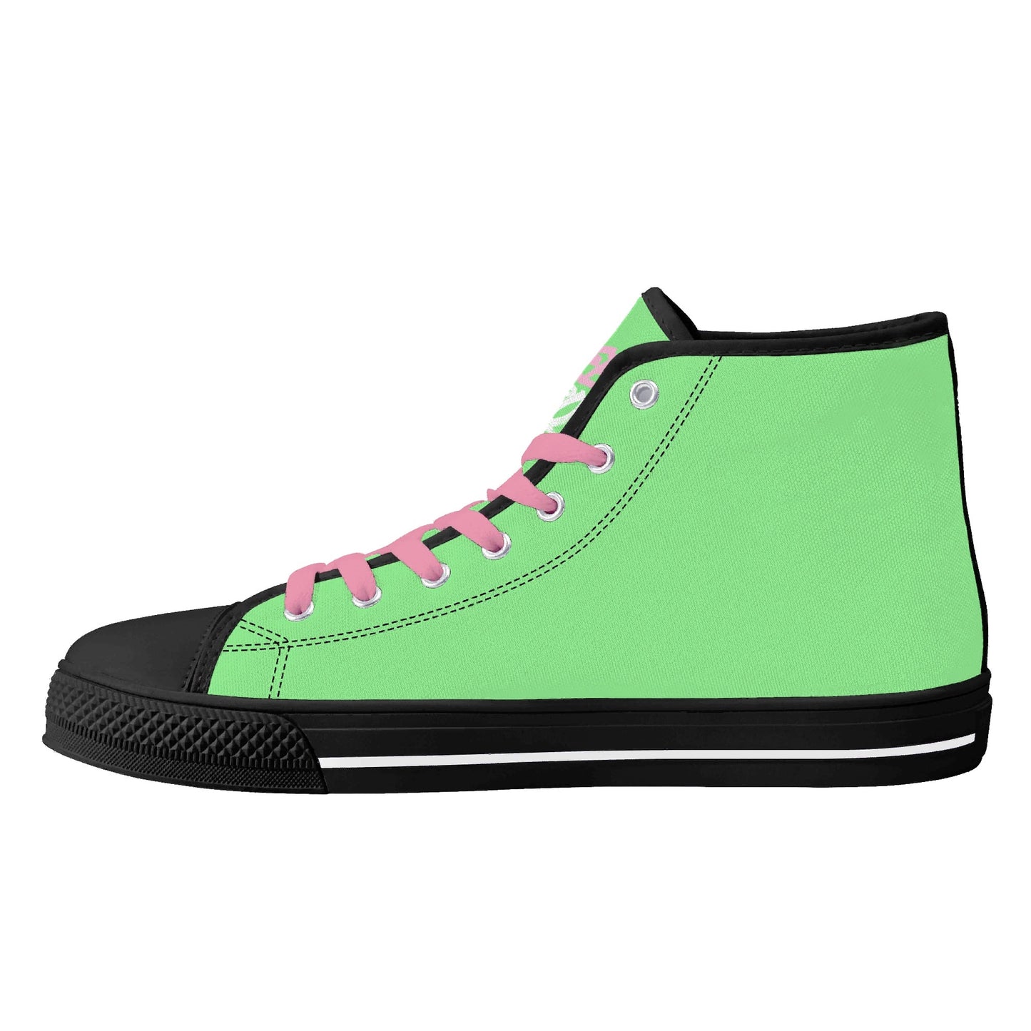 Bee Who U Be womens high top canvas sneakers