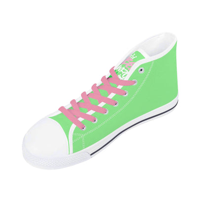 Bee Who U Be womens high top canvas sneakers