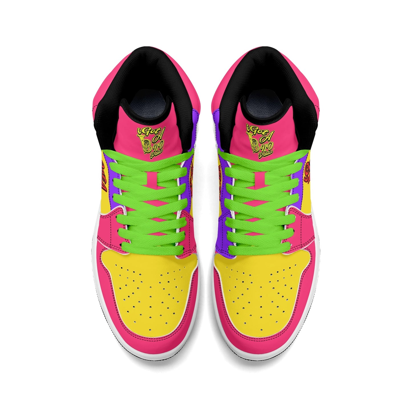 iGot Band Praktice Womens Premium PU Leather Sneakers-V2