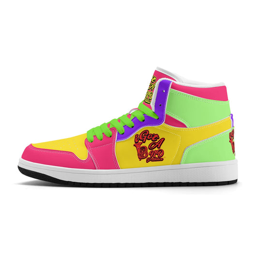 iGot Band Praktice Womens Premium PU Leather Sneakers-V2