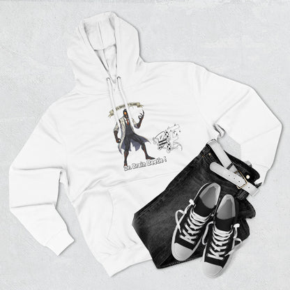 Stylish Graphic Hoodie, Cozy Fleece Hoodie for Everyday Wear, Unisex Casual Hoodie, Great Gift for Friends, Unique Hoodie for Halloween