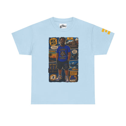 Comic Woe Woe Tee – Vintage Motorcycle Club Style Shirt