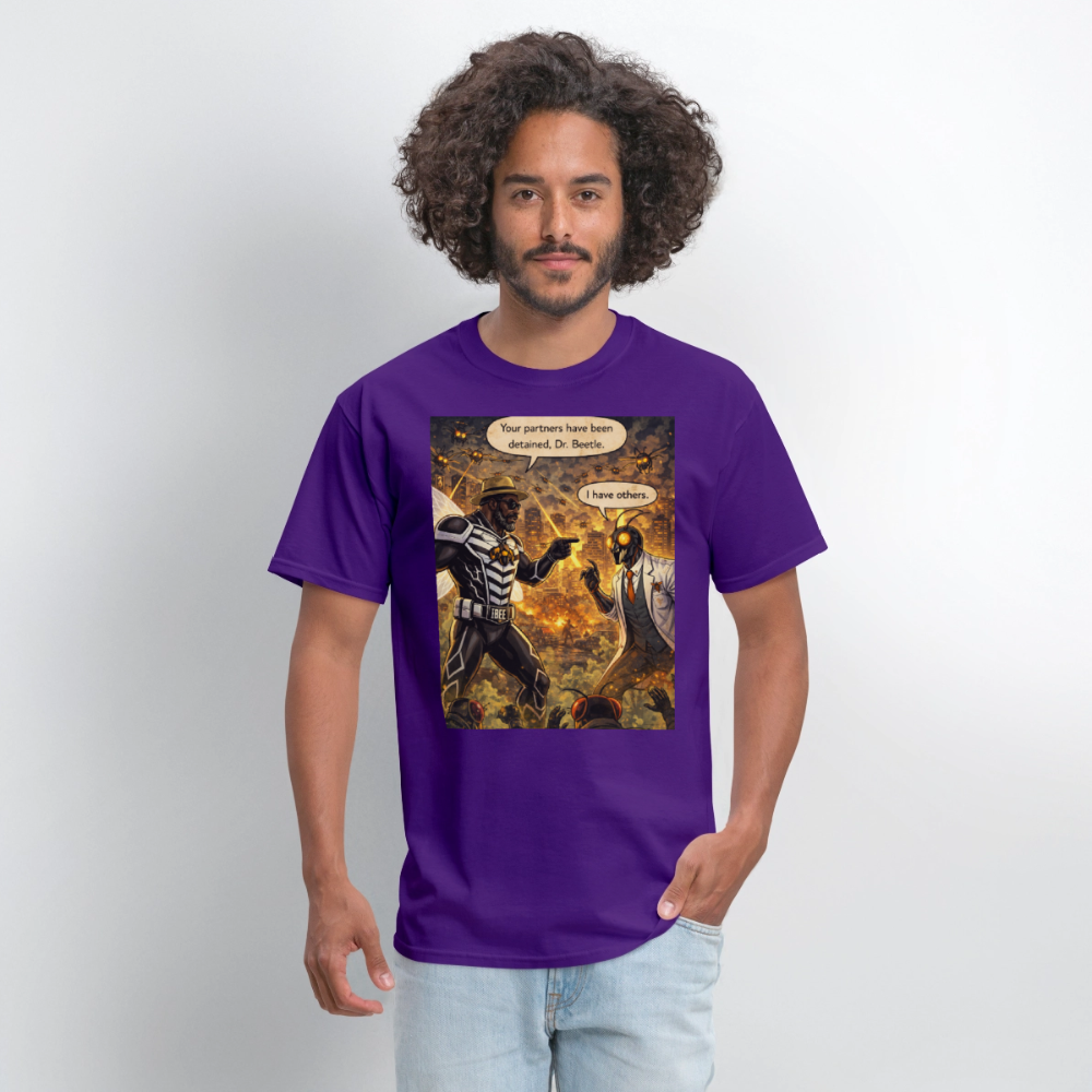 Insecta University Men's T-Shirt | GILDAN 5000 - purple