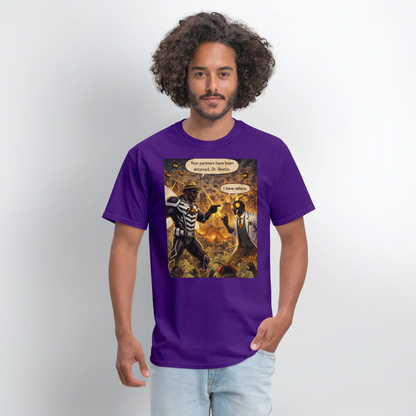 Insecta University Men's T-Shirt | GILDAN 5000 - purple