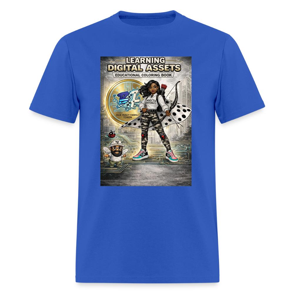 Learning Digital Assets  T-Shirt | GILDAN 5000 - royal blue