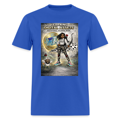 Learning Digital Assets  T-Shirt | GILDAN 5000 - royal blue