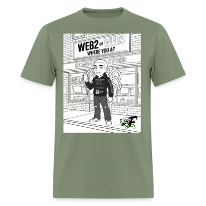 Blk Insct Famili Men's T-Shirt | GILDAN 5000 - military green