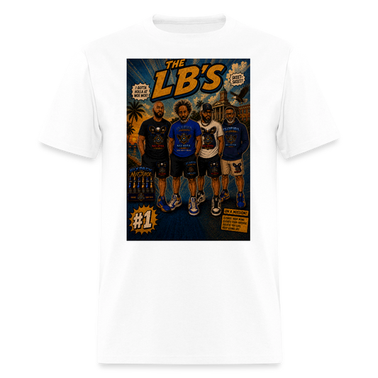 The LB'S Men's T-Shirt | GILDAN 5000 - white