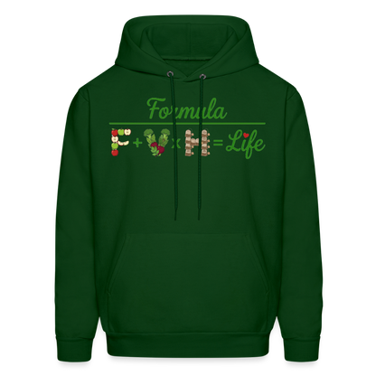 Formula logo 2 Men's Hoodie - forest green