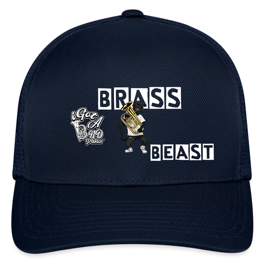 iGot Band Praktice Flexfit Fitted Baseball Cap - navy