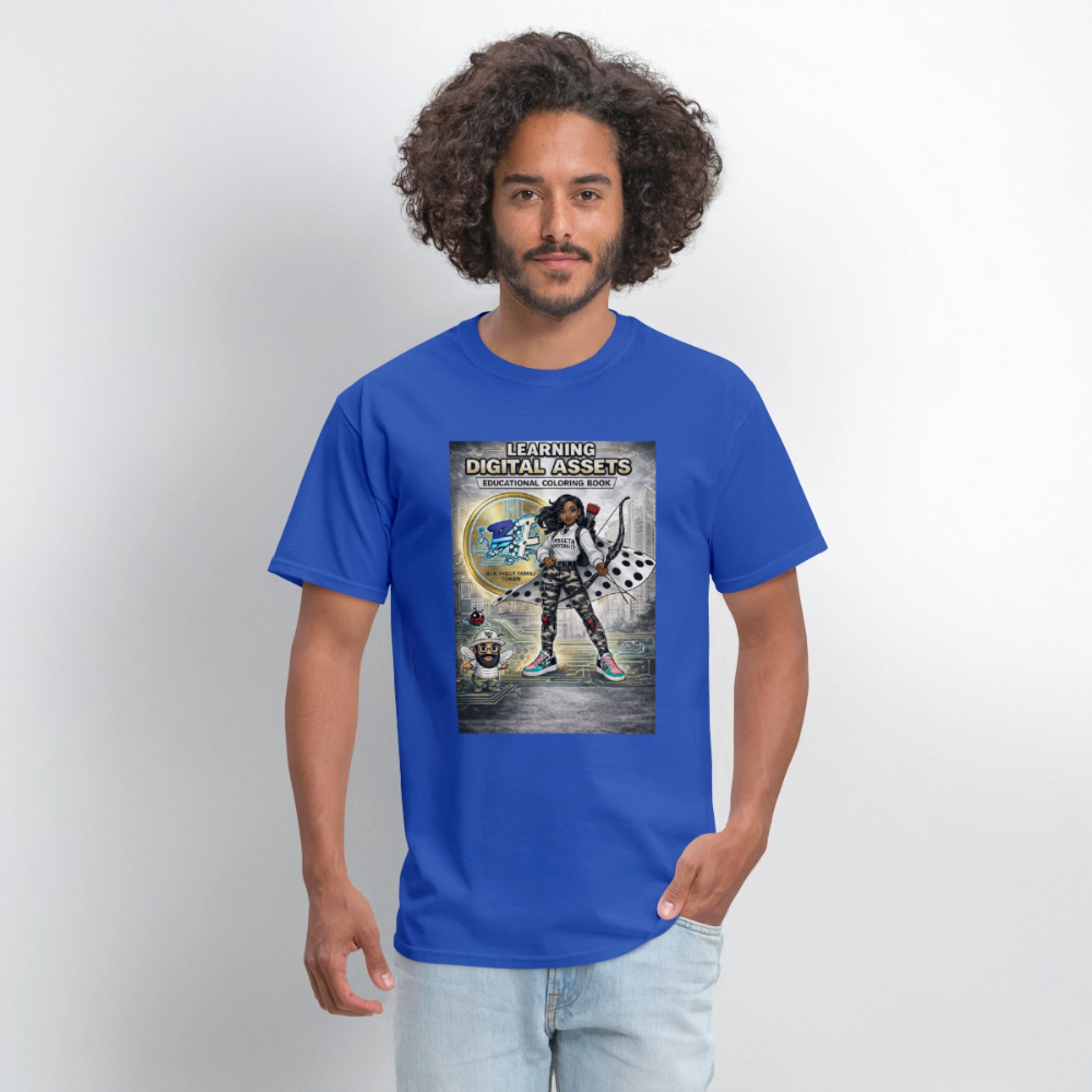 Learning Digital Assets  T-Shirt | GILDAN 5000 - royal blue