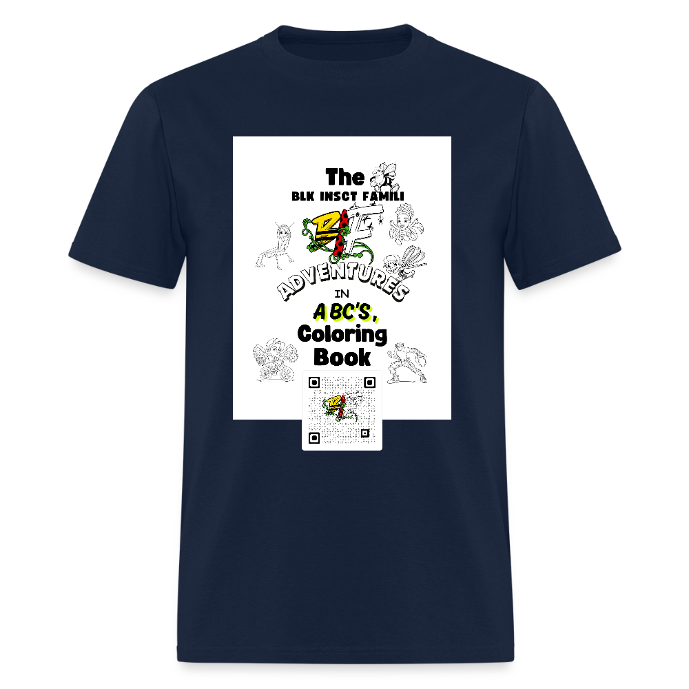 The BLK Insct Famili CB Men's T-Shirt | GILDAN 5000 - navy