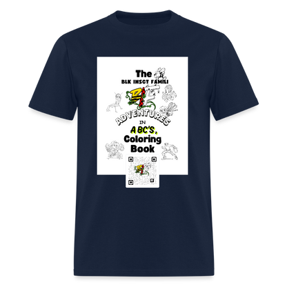 The BLK Insct Famili CB Men's T-Shirt | GILDAN 5000 - navy