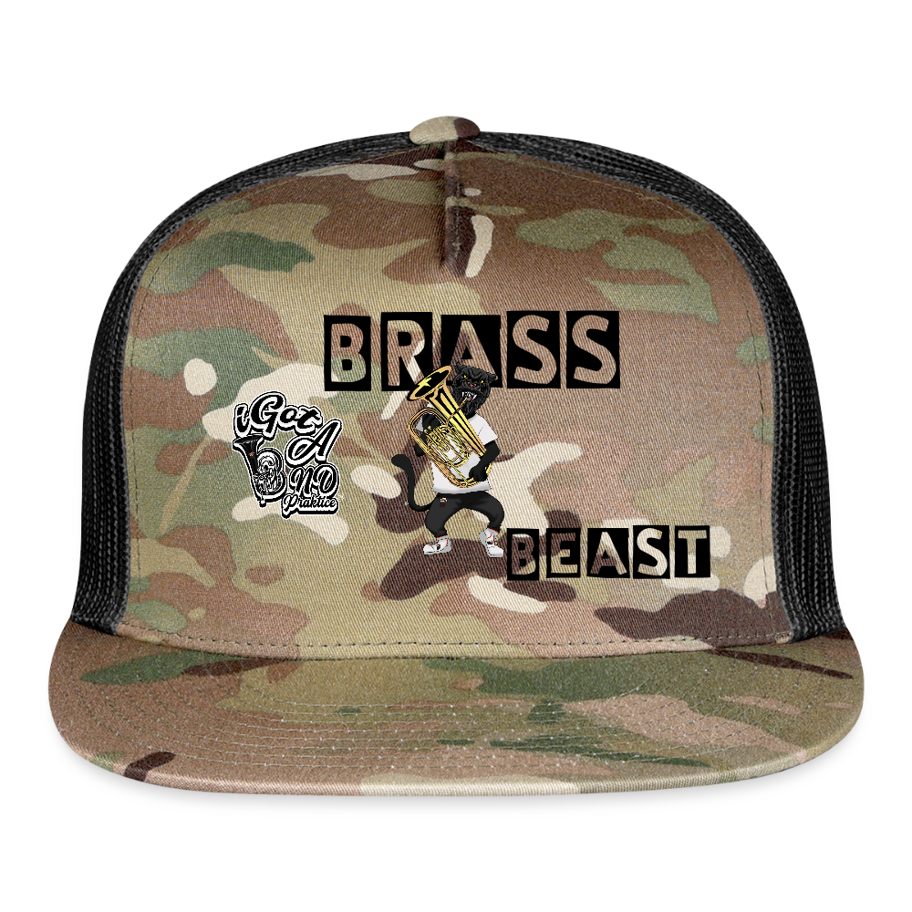 iGot Band Praktice Trucker Hat - MultiCam\black