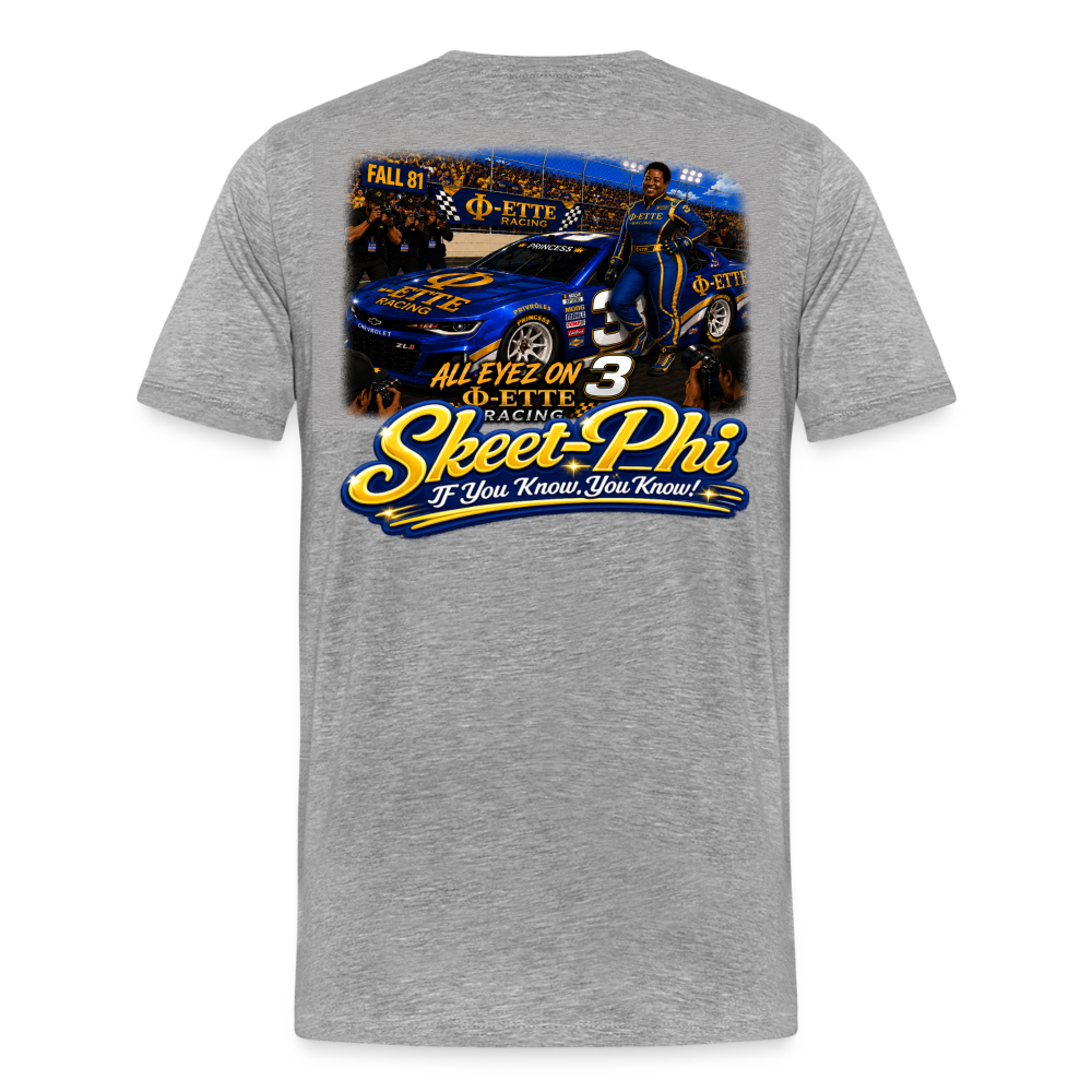 Princess Men's Premium T-Shirt - heather gray