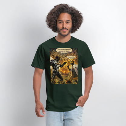 Insecta University Men's T-Shirt | GILDAN 5000 - forest green