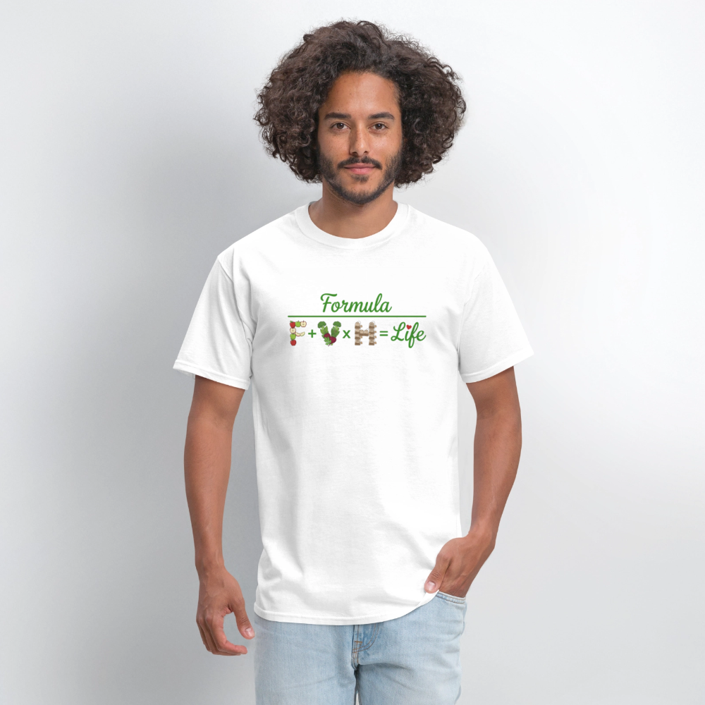 Formula Men's T-Shirt | GILDAN 5000 - white