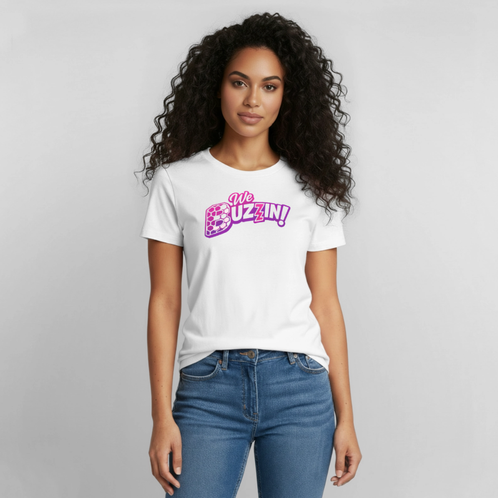 We Buzzin Ultra Cotton Adult T-Shirt - white