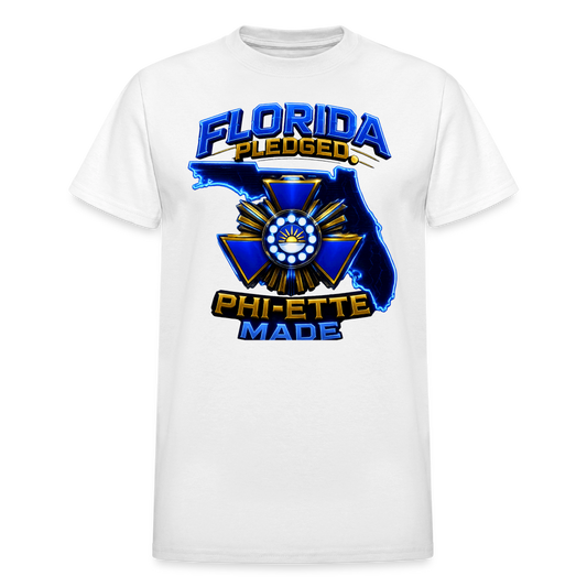 Nu IOTA Phi-ette Gildan Ultra Cotton Adult T-Shirt - white