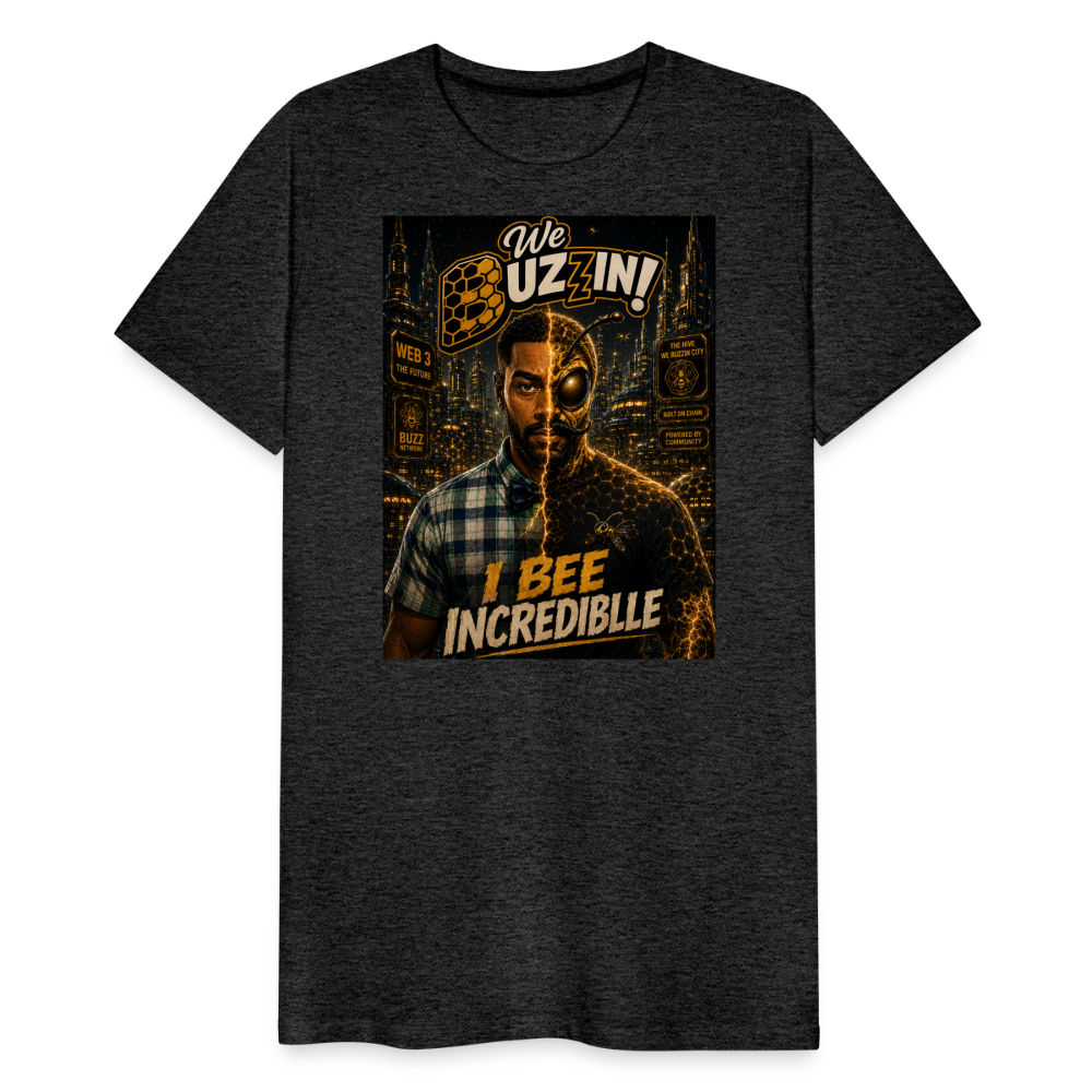 We Buzzin Men's Premium T-Shirt - charcoal grey