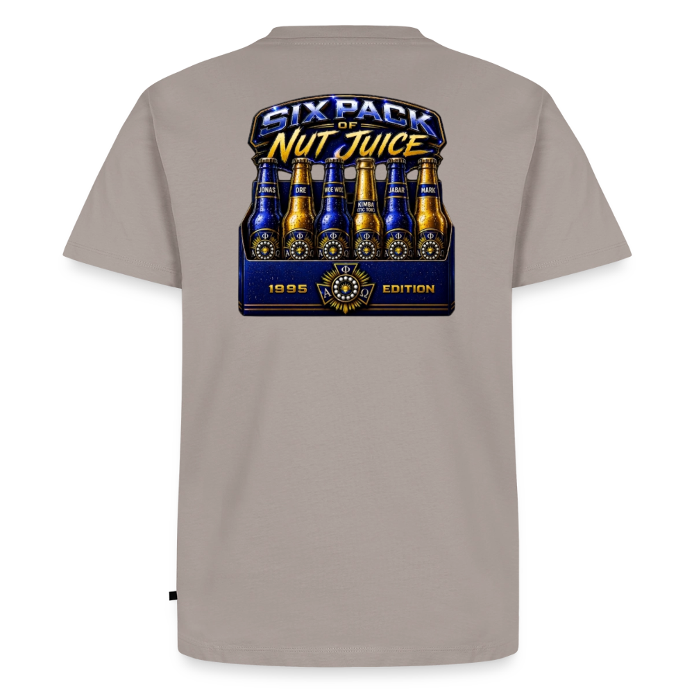 NU IOta /Sixpack Men's Premium T-Shirt - taupe