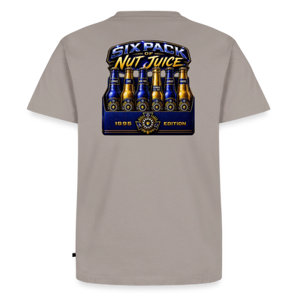 NU IOta /Sixpack Men's Premium T-Shirt - taupe