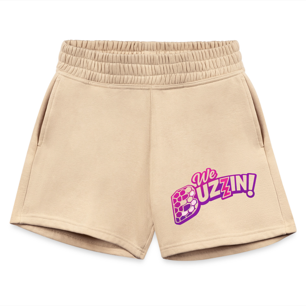 We Buzzin Women's Jogger Short - nude